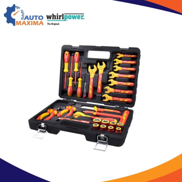 Insulated Socket & Tool Set, 28pc in Blow Case