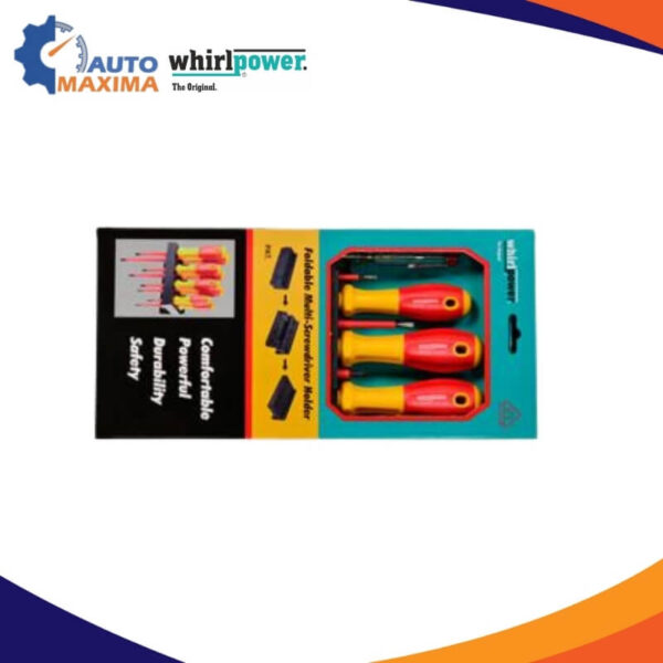 Insulated Screwdriver Set, 7pcs (w/holder)